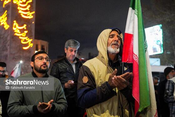 گزارش تصویری | مشهد زیر باران، به وقت استغاثه امام زمان (عج)