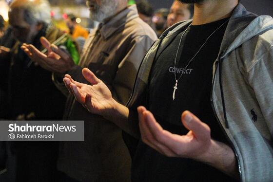 گزارش تصویری | مشهد زیر باران، به وقت استغاثه امام زمان (عج)