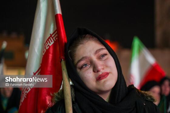 گزارش تصویری | مشهد زیر باران، به وقت استغاثه امام زمان (عج)