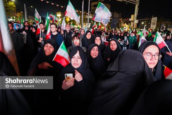 گزارش تصویری | مشهد زیر باران، به وقت استغاثه امام زمان (عج)