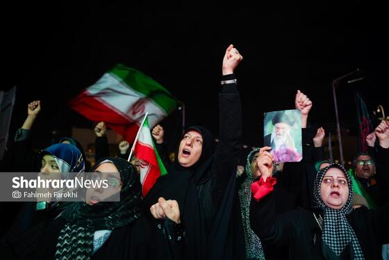 گزارش تصویری | مشهد زیر باران، به وقت استغاثه امام زمان (عج)