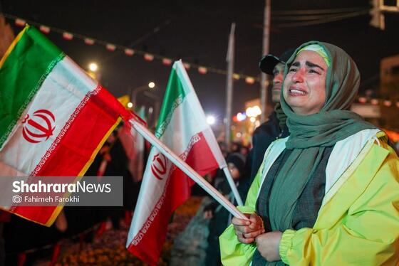 گزارش تصویری | مشهد زیر باران، به وقت استغاثه امام زمان (عج)