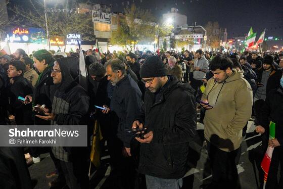 گزارش تصویری | مشهد زیر باران، به وقت استغاثه امام زمان (عج)