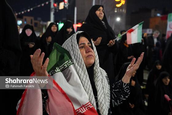 گزارش تصویری | مشهد زیر باران، به وقت استغاثه امام زمان (عج)