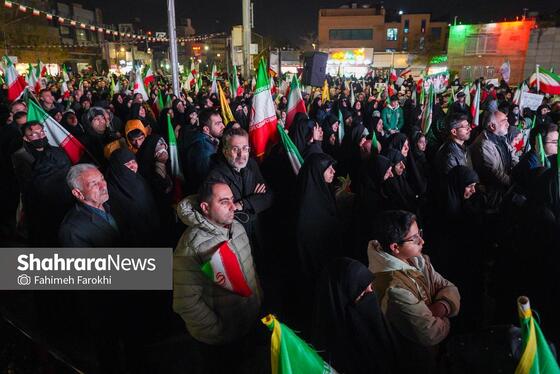 گزارش تصویری | مشهد زیر باران، به وقت استغاثه امام زمان (عج)