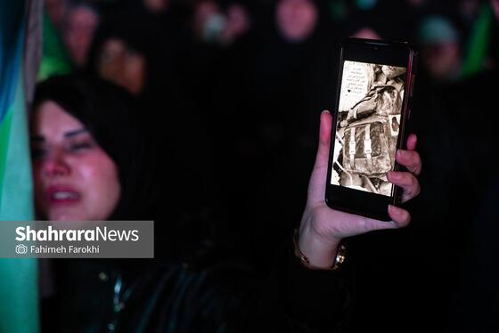 گزارش تصویری | مشهد زیر باران، به وقت استغاثه امام زمان (عج)