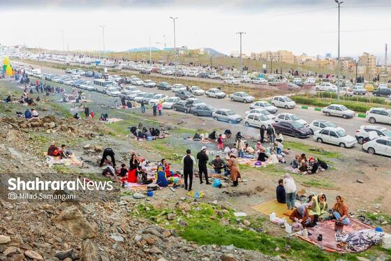 گزارش تصویری | سیزده‌بدر در مشهد