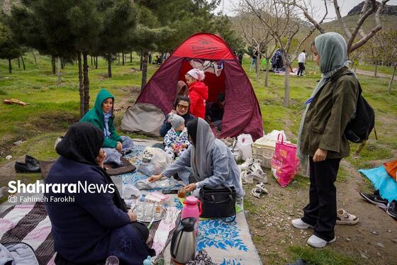 گزارش تصویری | سیزده‌بدر ۱۴۰۵ در مشهد - ۲