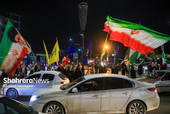 گزارش تصویری | سی‌وسومین شب حضور حماسی مردم مشهد در خیابان‌ها