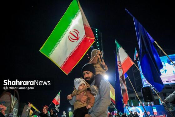 گزارش تصویری | سی‌وسومین شب حضور حماسی مردم مشهد در خیابان‌ها