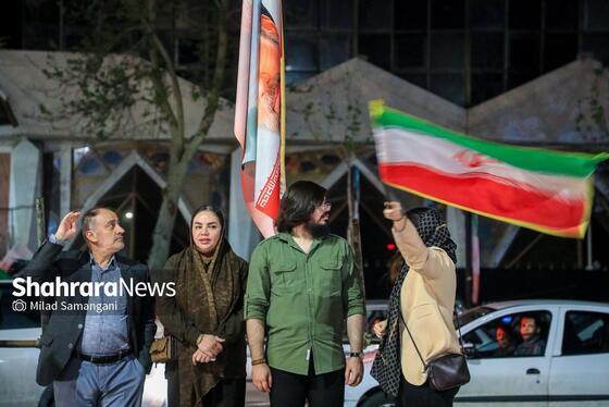 گزارش تصویری | سی‌وسومین شب حضور حماسی مردم مشهد در خیابان‌ها