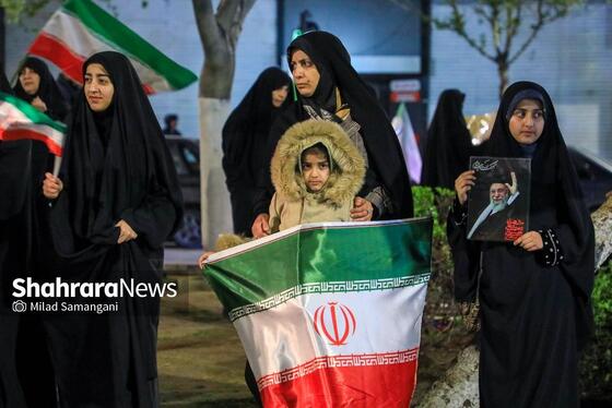 گزارش تصویری | سی‌وسومین شب حضور حماسی مردم مشهد در خیابان‌ها