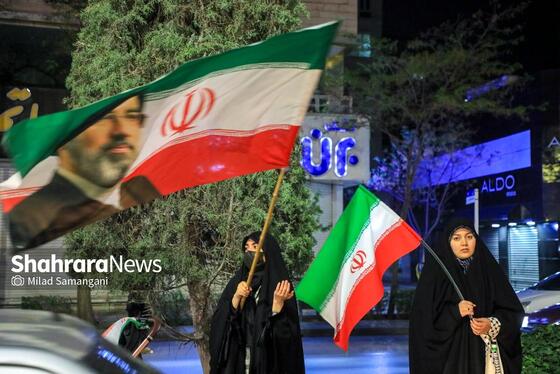 گزارش تصویری | سی‌وسومین شب حضور حماسی مردم مشهد در خیابان‌ها