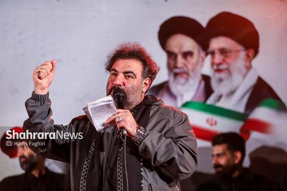 گزارش تصویری | سی‌وسومین شب حضور حماسی مردم مشهد در خیابان‌ها | مراسم وداع با پیکر شهدای امنیت در میدان فلسطین