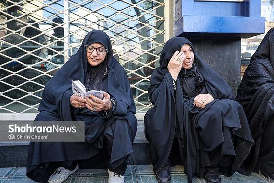 گزارش تصویری | تشییع پیکر مطهر ۳ شهید در مشهد