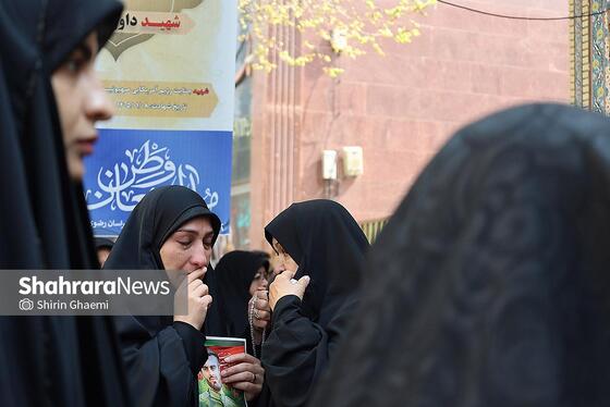 گزارش تصویری | تشییع پیکر مطهر ۳ شهید در مشهد