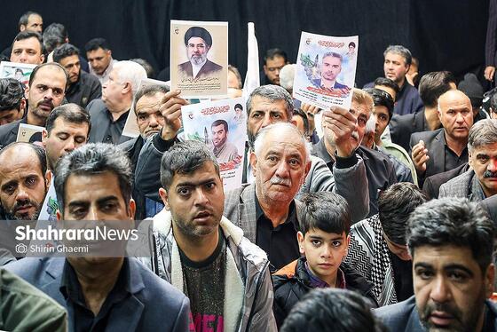 گزارش تصویری | تشییع پیکر مطهر ۳ شهید در مشهد