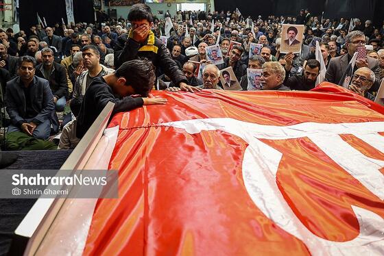 گزارش تصویری | تشییع پیکر مطهر ۳ شهید در مشهد