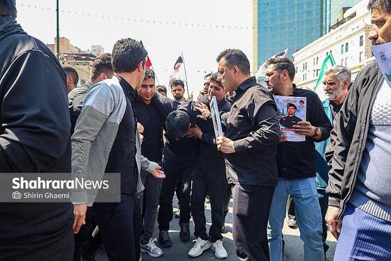 گزارش تصویری | تشییع پیکر مطهر ۳ شهید در مشهد