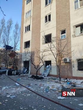 گزارش تصویری | خسارت شدید به دانشگاه شهید بهشتی در پی حمله دشمن آمریکایی- صهیونی