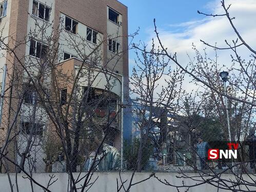 گزارش تصویری | خسارت شدید به دانشگاه شهید بهشتی در پی حمله دشمن آمریکایی- صهیونی