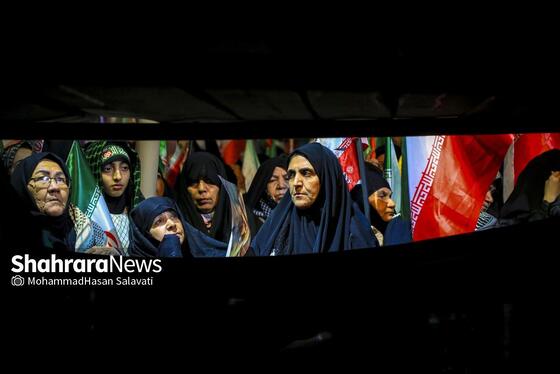 گزارش تصویری | موج سی‌ و چهارم حضور حماسی مردم مشهد در خیابان‌ها