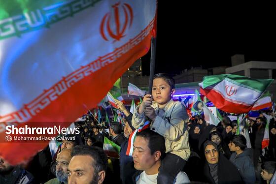 گزارش تصویری | موج سی‌ و چهارم حضور حماسی مردم مشهد در خیابان‌ها
