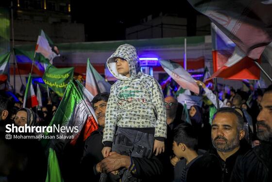 گزارش تصویری | موج سی‌ و چهارم حضور حماسی مردم مشهد در خیابان‌ها