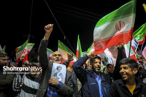 گزارش تصویری | موج سی‌ و چهارم حضور حماسی مردم مشهد در خیابان‌ها