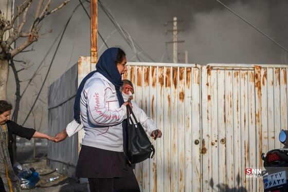 گزارش تصویری | حمله دشمن آمریکایی- صهیونی به پل B۱ کرج