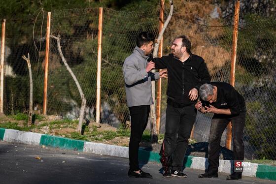 گزارش تصویری | حمله دشمن آمریکایی- صهیونی به پل B۱ کرج