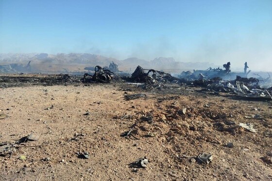 عکس‌های از انهدام پرنده‌های دشمن متخاصم آمریکایی در ایران | طبس ۲