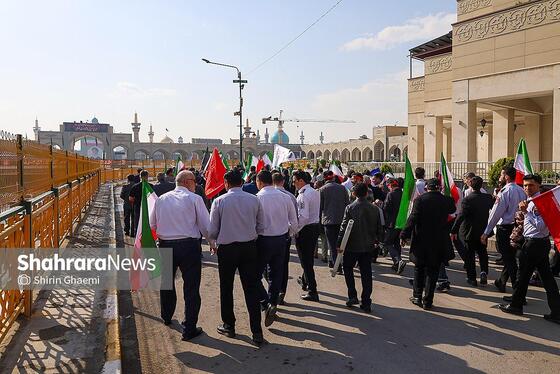 گزارش تصویری | تجدید میثاق جمعی از ورزشکاران و هنرمندان مشهد مقدس با شهدای والامقام جنگ رمضان