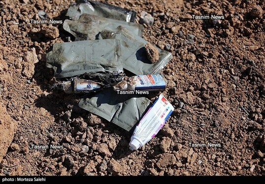تصاویری از هواپیماهای منهدم‌شده آمریکا در جنوب اصفهان