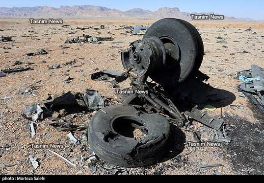 تصاویری از هواپیماهای منهدم‌شده آمریکا در جنوب اصفهان
