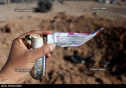 تصاویری از هواپیماهای منهدم‌شده آمریکا در جنوب اصفهان