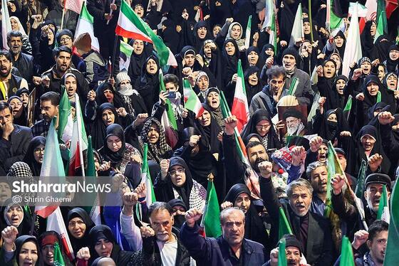 گزارش تصویری | سی و ششمین شب حماسه آفرینی مشهدی