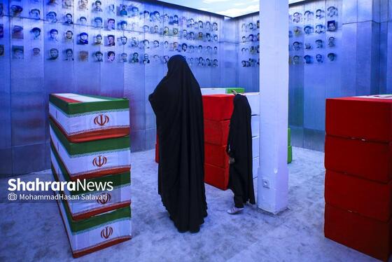 گزارش تصویری | آئین افتتاح معراج شهدای مشهد همزمان با حضور حماسی مردم در خیابان‌ها