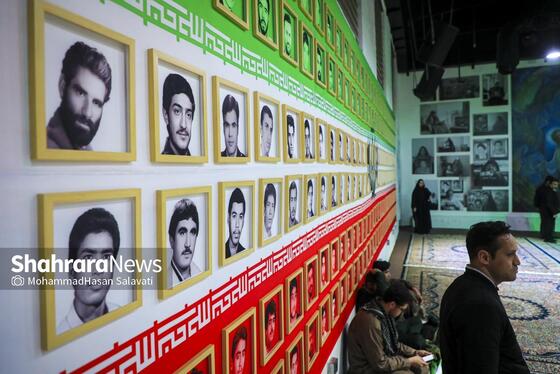 گزارش تصویری | آئین افتتاح معراج شهدای مشهد همزمان با حضور حماسی مردم در خیابان‌ها