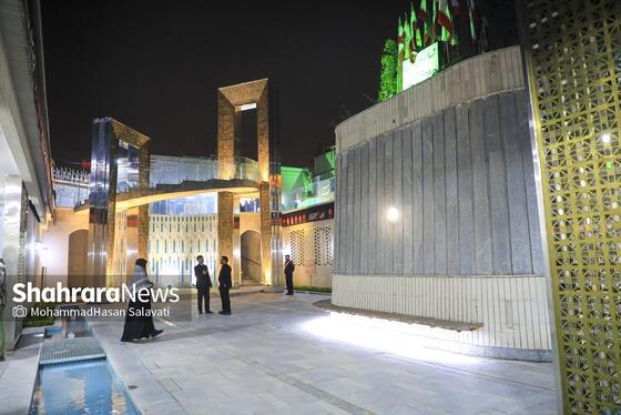 گزارش تصویری | آئین افتتاح معراج شهدای مشهد همزمان با حضور حماسی مردم در خیابان‌ها