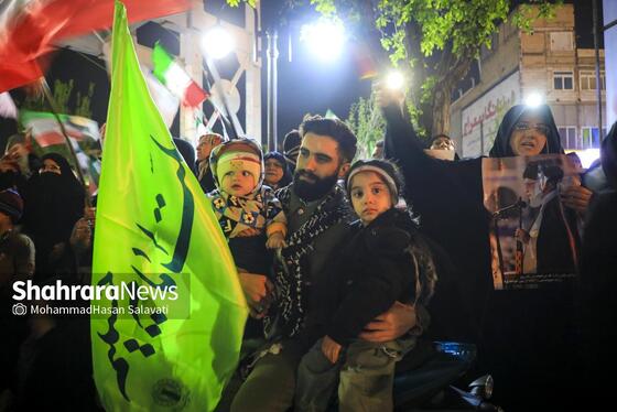 گزارش تصویری | آئین افتتاح معراج شهدای مشهد همزمان با حضور حماسی مردم در خیابان‌ها