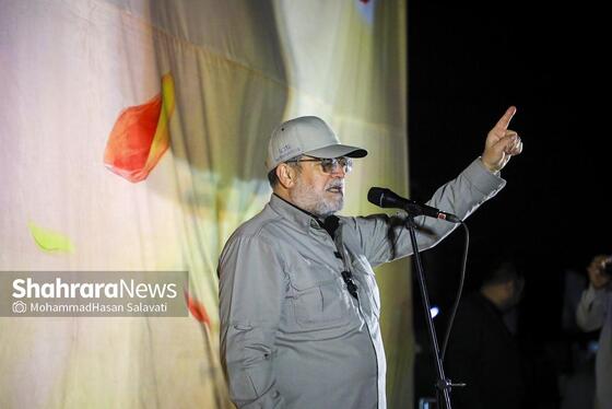 گزارش تصویری | آئین افتتاح معراج شهدای مشهد همزمان با حضور حماسی مردم در خیابان‌ها