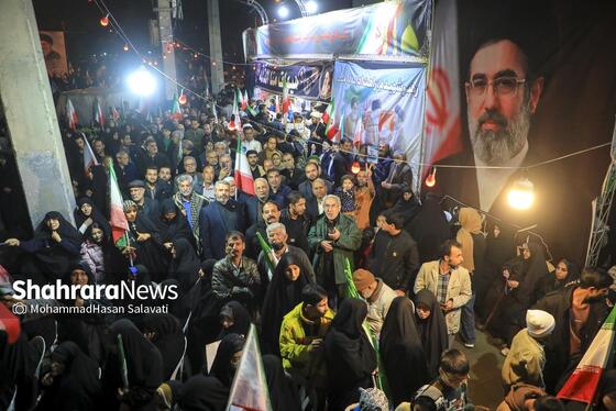 گزارش تصویری | آئین افتتاح معراج شهدای مشهد همزمان با حضور حماسی مردم در خیابان‌ها