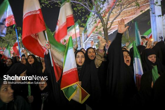 گزارش تصویری | آئین افتتاح معراج شهدای مشهد همزمان با حضور حماسی مردم در خیابان‌ها