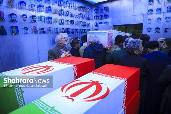 گزارش تصویری | آئین افتتاح معراج شهدای مشهد همزمان با حضور حماسی مردم در خیابان‌ها