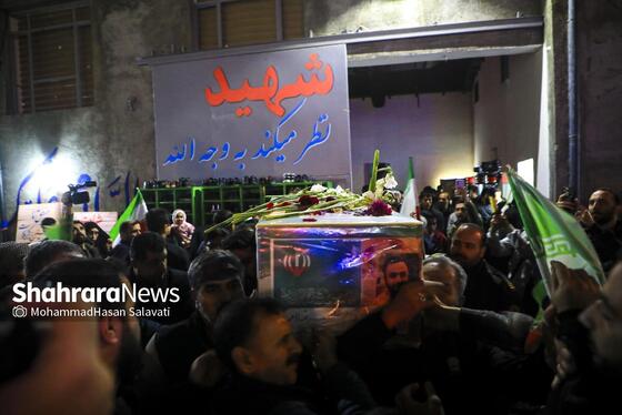 گزارش تصویری | آئین افتتاح معراج شهدای مشهد همزمان با حضور حماسی مردم در خیابان‌ها