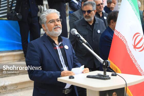 گزارش تصویری | تجمع سراسری کادر سلامت در محکومیت حملات غیرانسانی آمریکایی-صهیونی در بیمارستان امام رضا (ع) مشهد