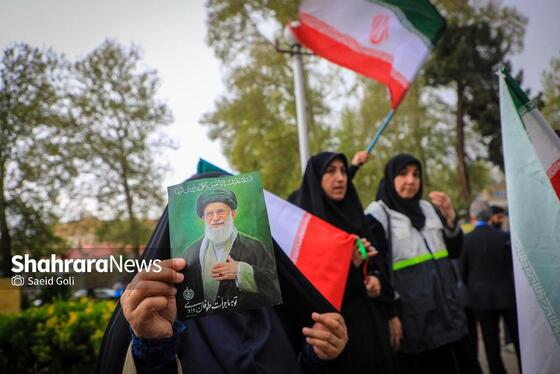 گزارش تصویری | تجمع سراسری کادر سلامت در محکومیت حملات غیرانسانی آمریکایی-صهیونی در بیمارستان امام رضا (ع) مشهد