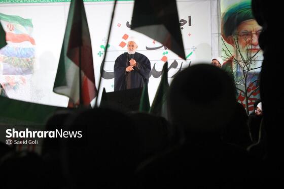 گزارش تصویری | سی‌وهفتمین شب شکوه حضور مردم در خیابان‌های مشهد