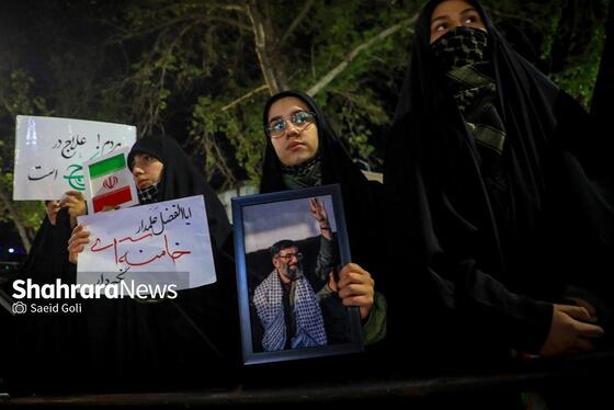 گزارش تصویری | سی‌وهفتمین شب شکوه حضور مردم در خیابان‌های مشهد